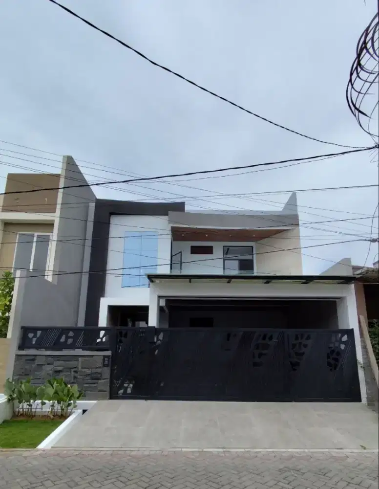 Baruk‼️Jual Rumah Baru,Private Pool dekat raya Merr,Ubaya