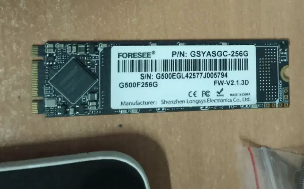 SSD 256 M2 Foresee sentinel 100%