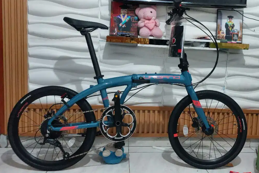 Sepeda lipat polygon urbano 5 new