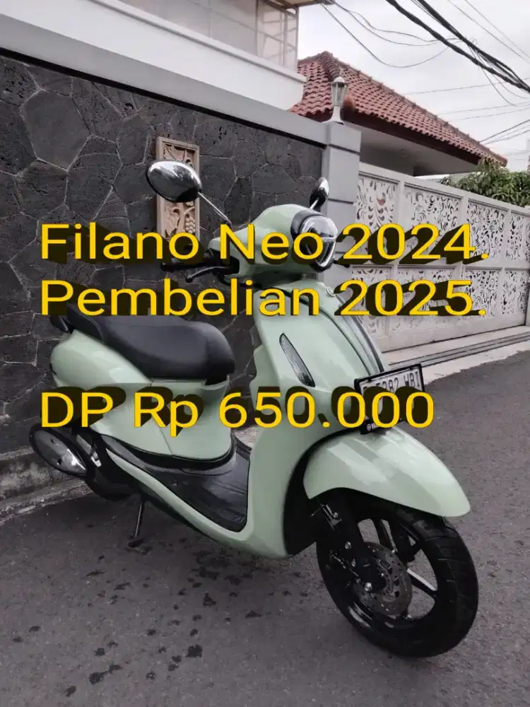 Filano 2024 Beli 2025. Usia Baru Setahunan. Simpanan. Cash/Kredit/TT