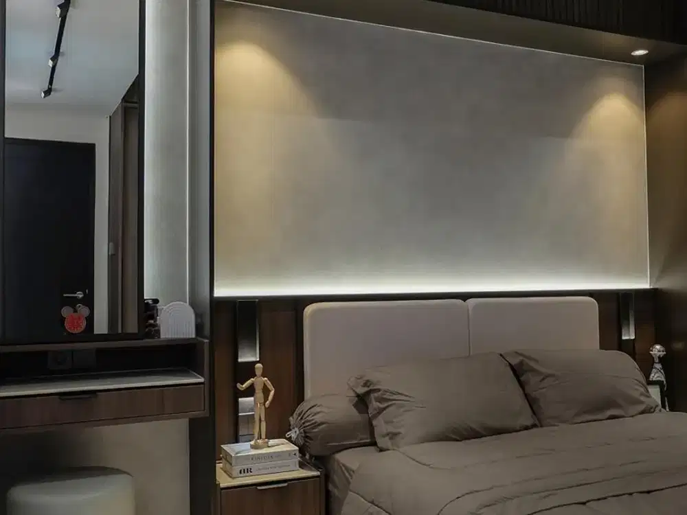 2BR plus interior BARU lt rendah Apt.Royal mediterania Tj Duren