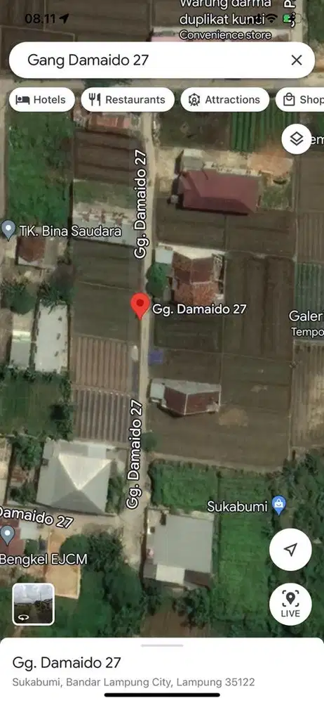 Dijual tanah kavling siap pakai