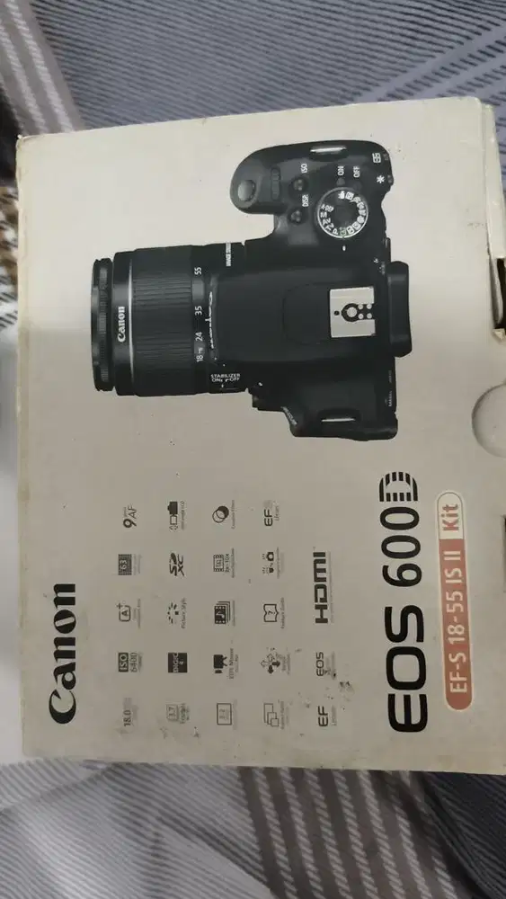 Eos 600D plus tas