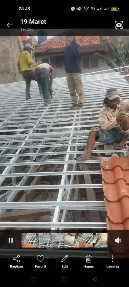 Perbaikan atap bocor terdekat bogor