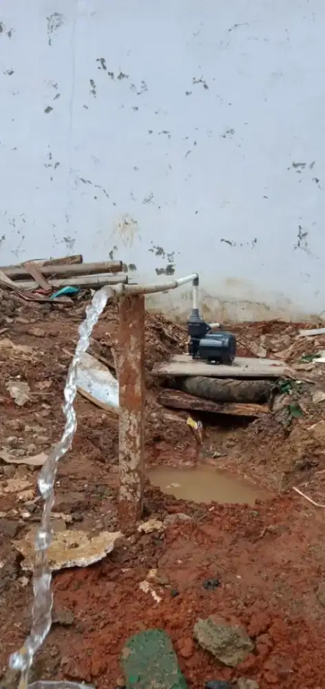 Bor sumur. Service pompa air