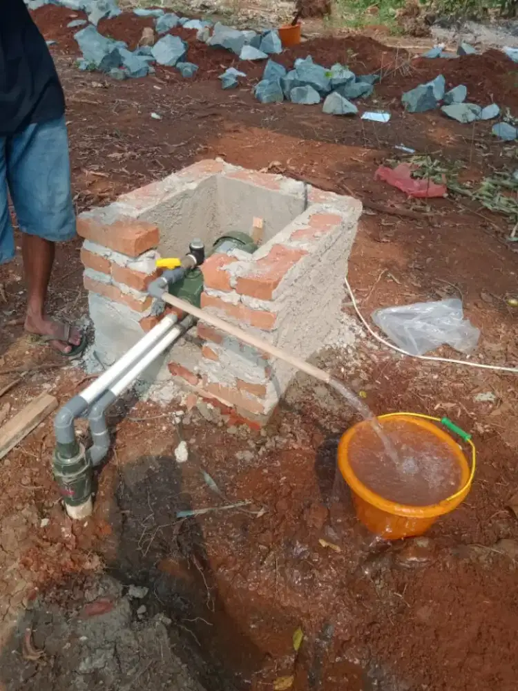 Bor sumur. Service pompa air