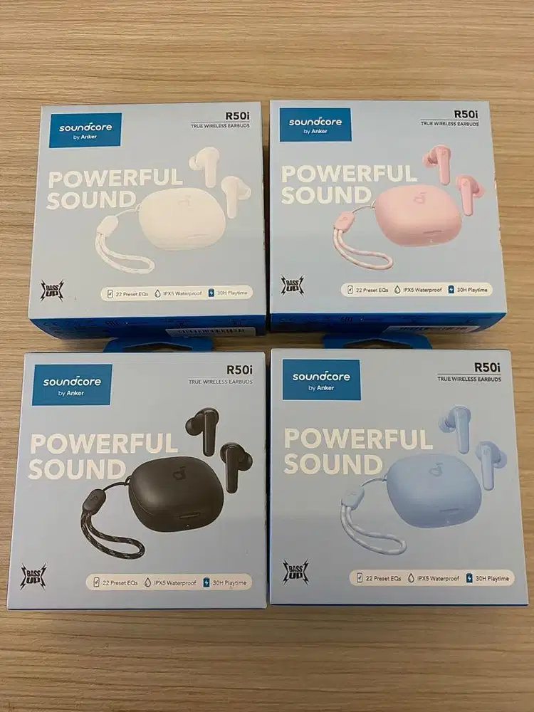 TWS SOUNDCORE R50i black/light blue/pink/white