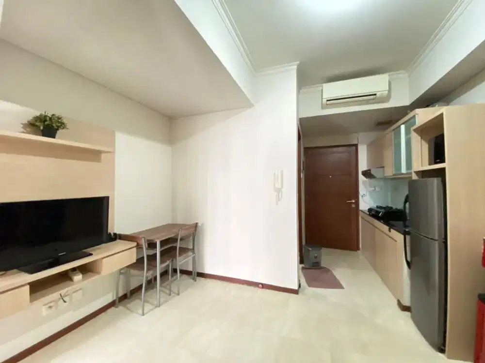 1 Bed furnish harga MURAH Apt.Royal Mediterania dekat Central Park