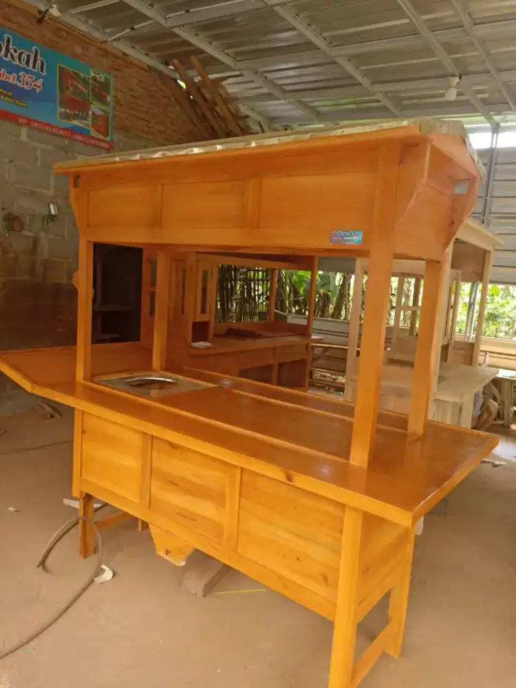Jual Gerobak Angkringan, Bakso, Mie Ayam, Bubur, Sate, Soto, Pecel dll