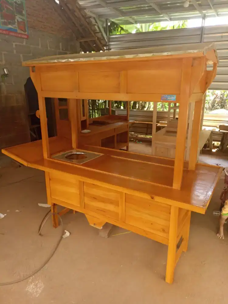 Jual Gerobak Angkringan, Bakso, Mie Ayam, Bubur, Sate, Soto, Pecel dll