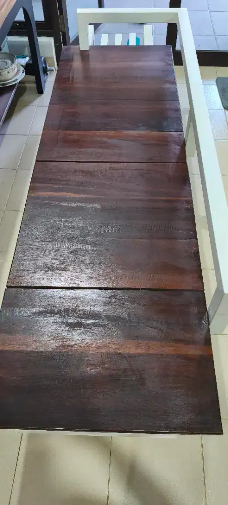 Dijual kursi tamu dr kayu ulin