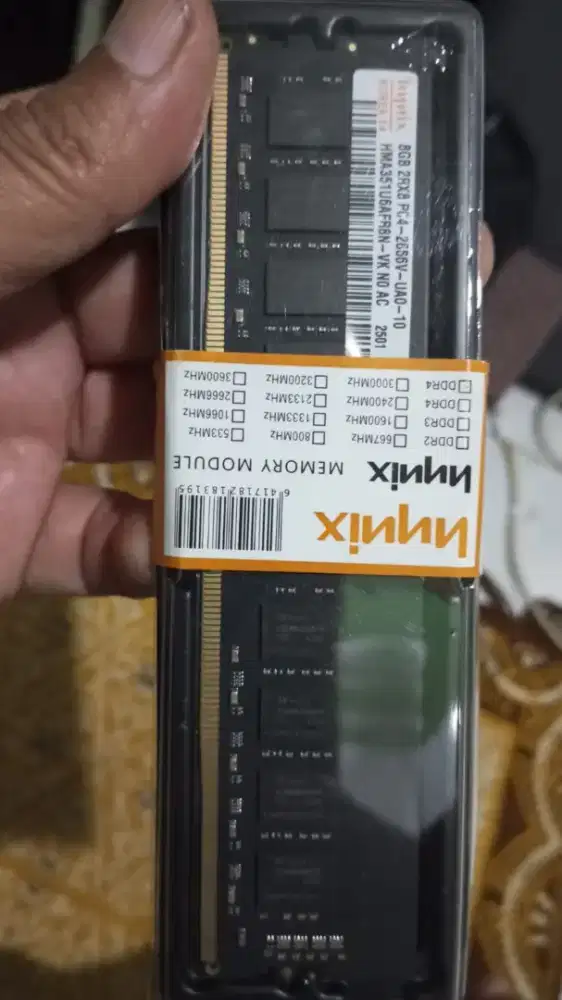 RAM DDR 4 8 GB Memory