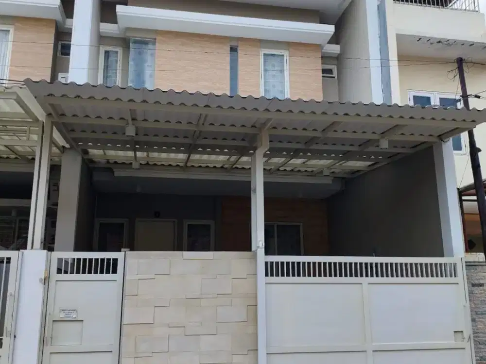 Rumah Mulyosari Mas Minimalis Bangunan Baru Semi Furnished