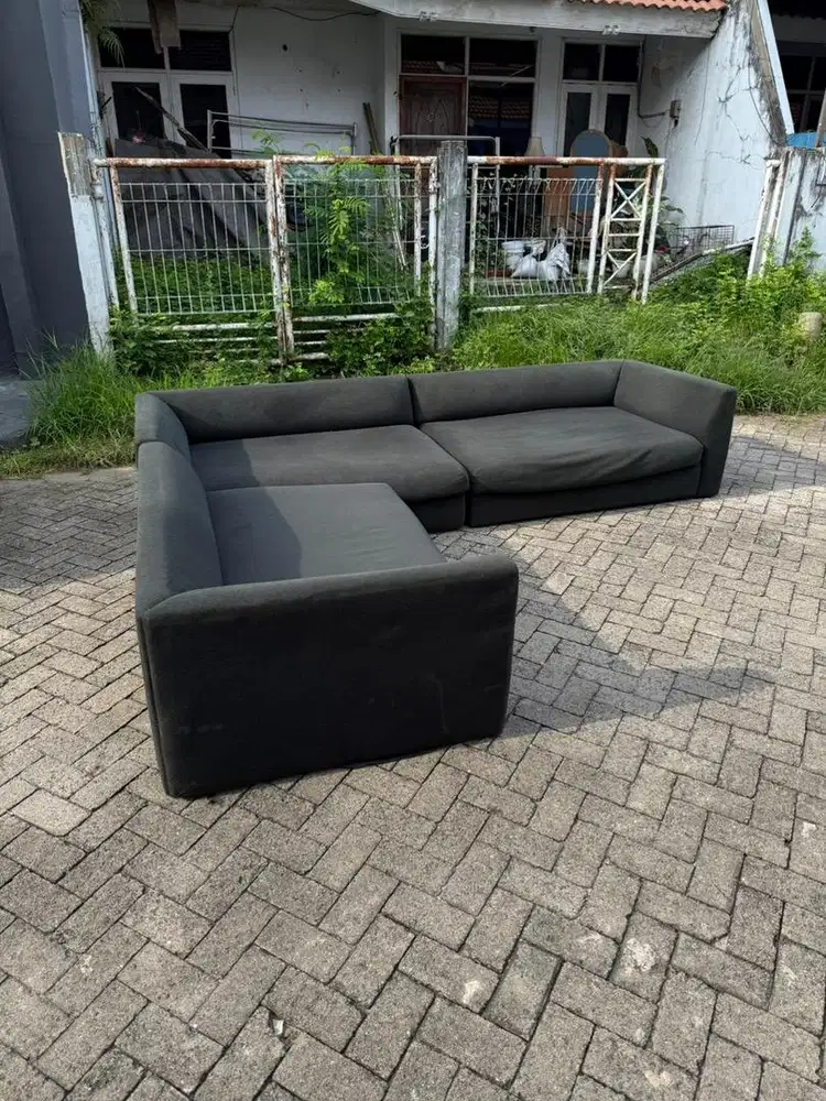 Sofa Cellini L Shaped Fabric type Modular 3 Bagian