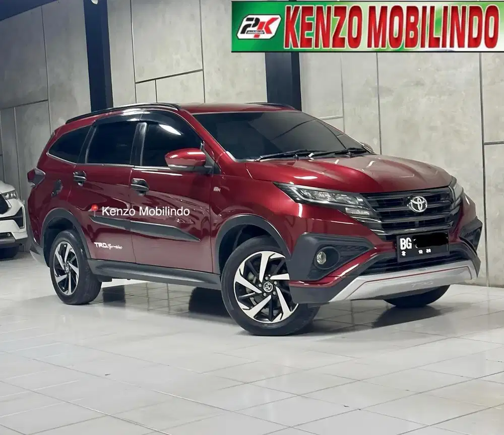 Rush TRD AT 2020/2021 merah,tgn 1 km 56rb sangat istimewah dp 25jt