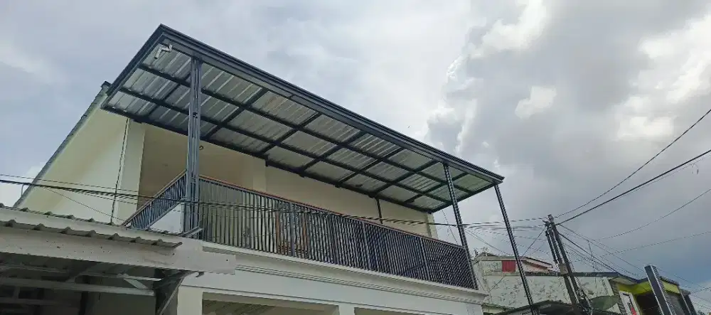 KANOPI ATAP SPANDEK DENGAN TAMPILAN MEWAH GUYSS