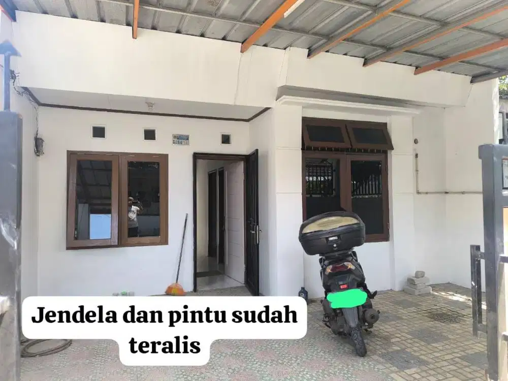 Rumah Murah Dijual Cepat, sisa hoek bisa dijadikan tempat usaha