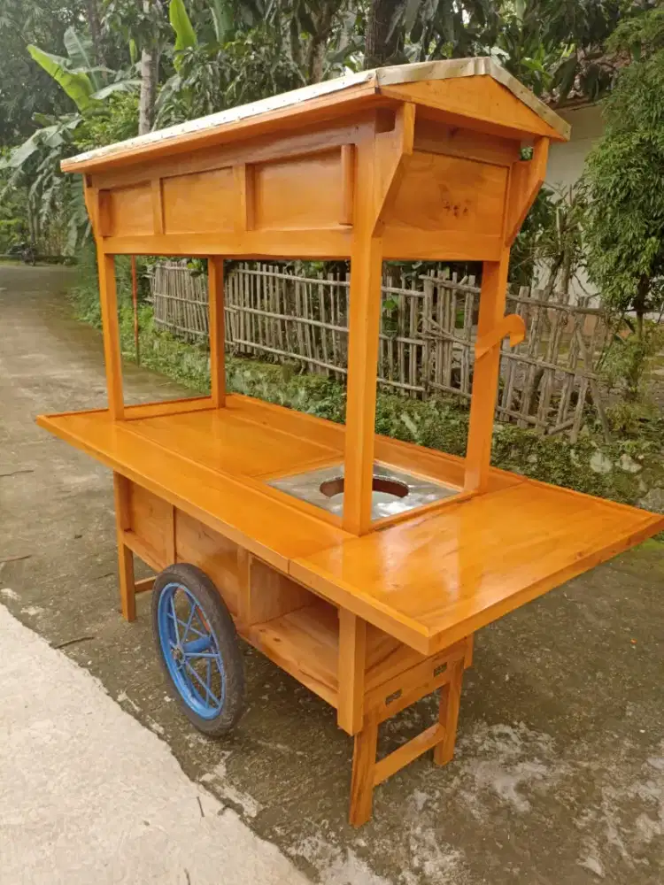 Jual Gerobak Angkringan, Bakso, Mie Ayam, Bubur, Sate, Soto, Pecel dll