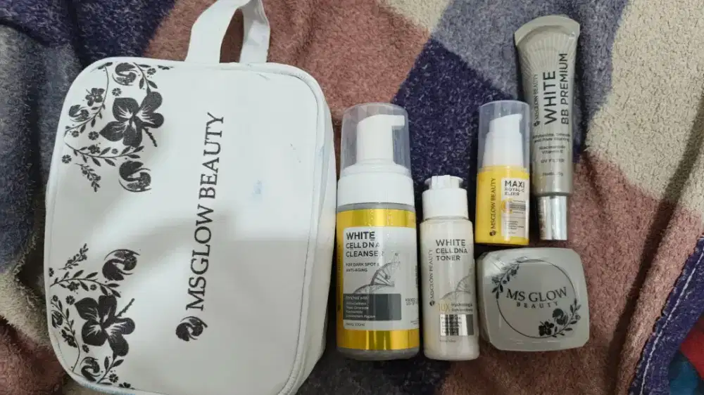 Skincare MS GLOW Beauty 1 paket lengkap