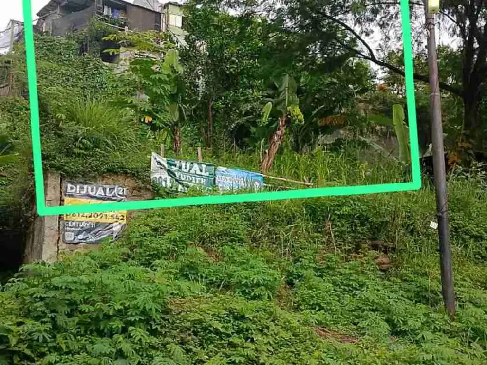 Dijual tanah murah shm strategis untuk kost villa di belakang unpar ciumbuleuit