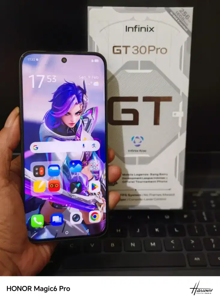 Infinix GT 30 Pro 8/256 Mulus Fullset Ori Garansi Aktif