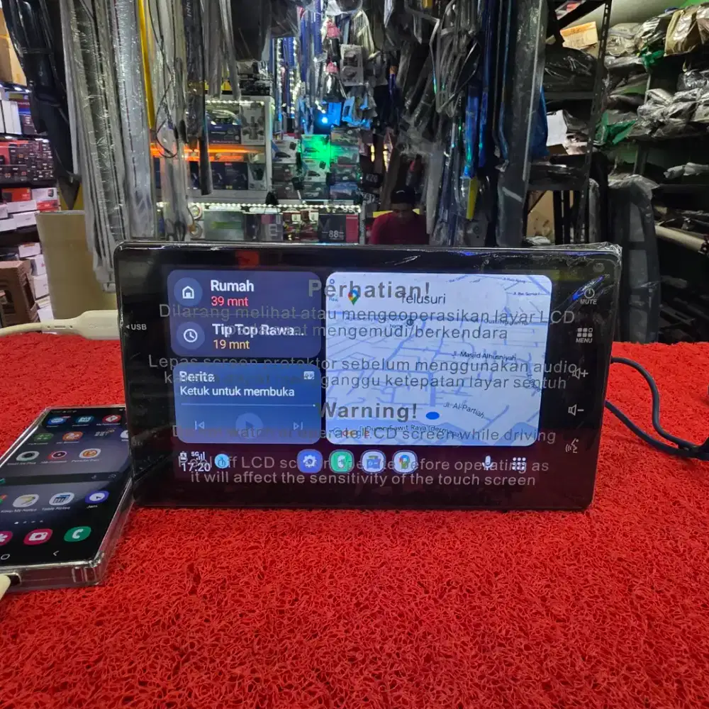 Head Unit All New XENIA 2022-2024 Android Auto CarPlay Layar 9 in