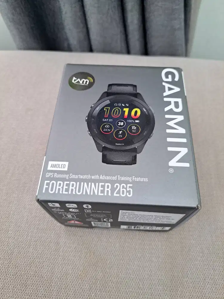 GARMIN Forerunner 265 / FR265 Garansi TAM
