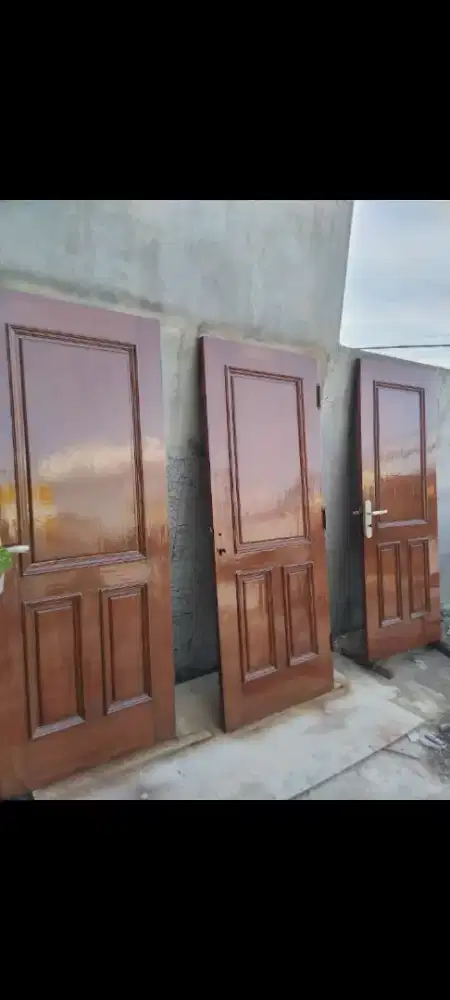 Cat Duco pintu kusen