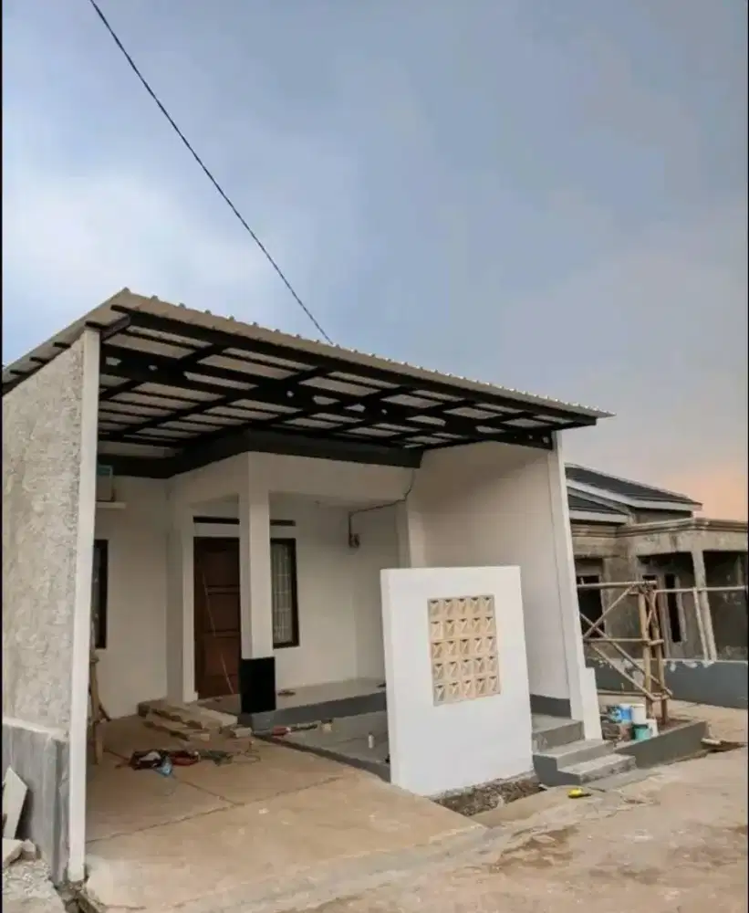Kanopi baja ringan minimalis modern