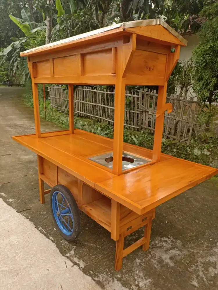 Jual Gerobak Angkringan, Bakso, Mie Ayam, Bubur, Sate, Soto, Pecel dll