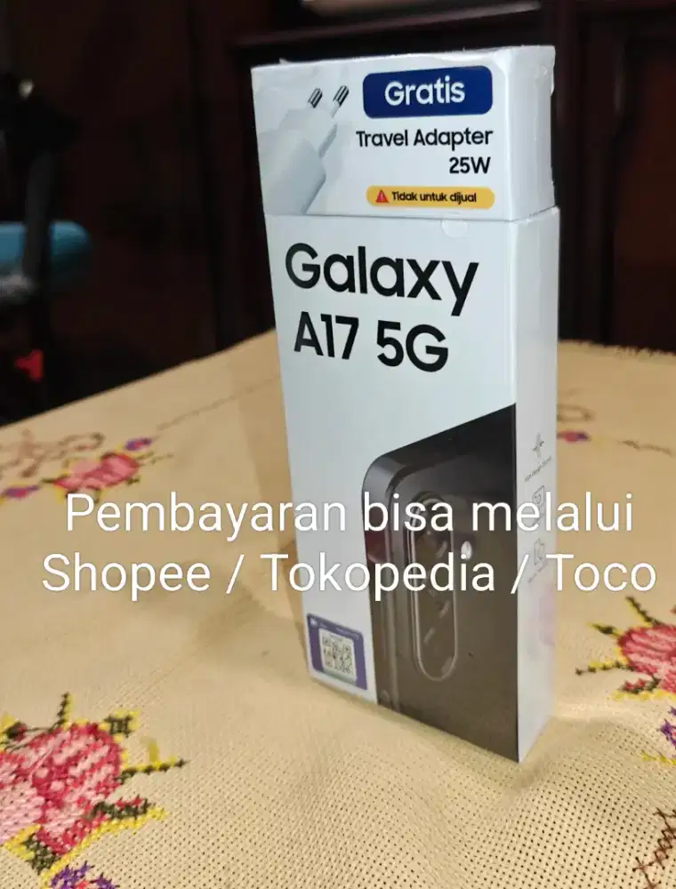 Samsung A17 5G dan A17 4G 8/256gb Baru BNIB Resmi Not a16 a25 4g