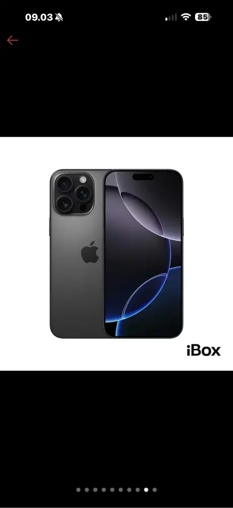 For sale I phone 16 Pro Max