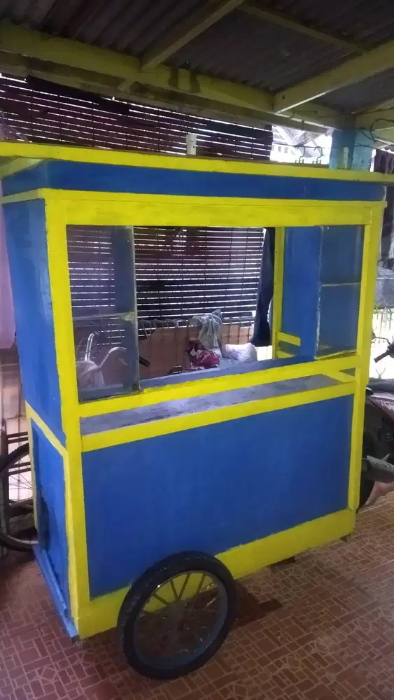 Dijual gerobak kayu