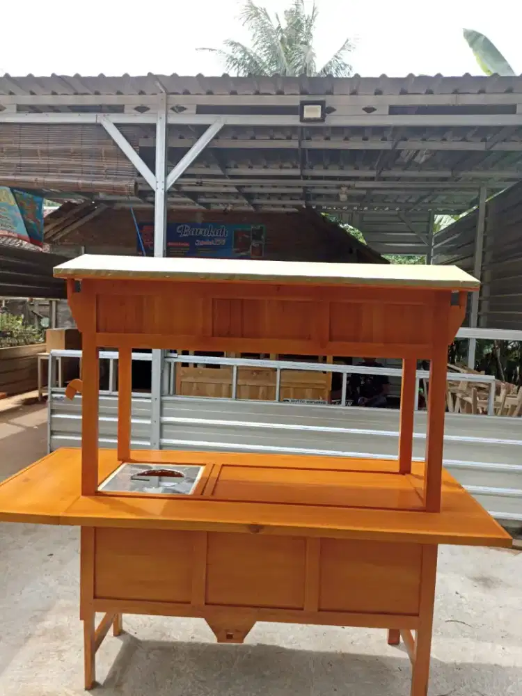 Jual Gerobak Angkringan, Bakso, Mie Ayam, Bubur, Sate, Soto, Pecel dll