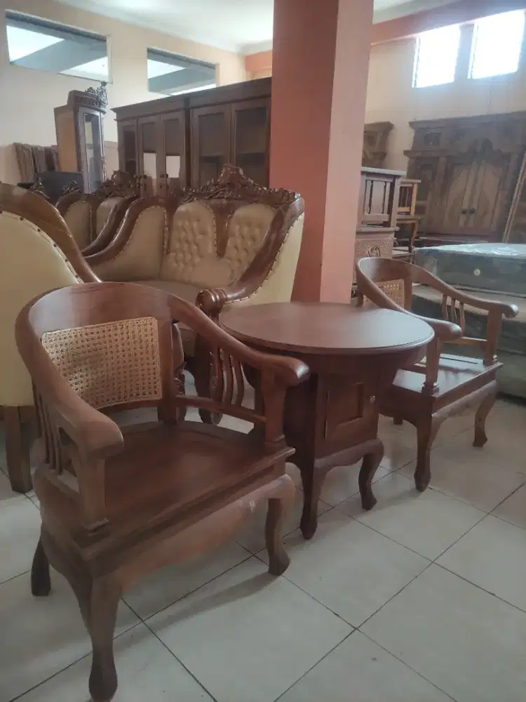 Kursi Teras Betawi Rotan