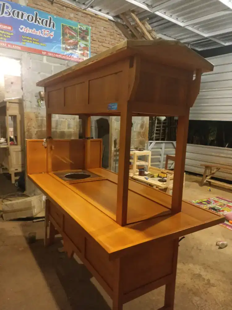 Jual Gerobak Angkringan, Bakso, Mie Ayam, Bubur, Sate, Soto, Pecel dll