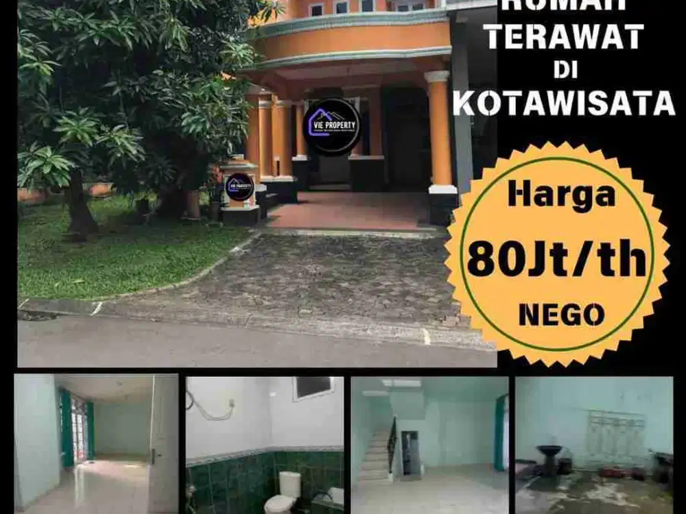 Rumah Rapi Terawat Siap Huni di Kota Wisata Cibubur