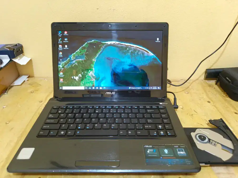 Laptop Asus K42F Core i3 Ram 4Gb Hdd 500Gb Original Jual Cepat Aja
