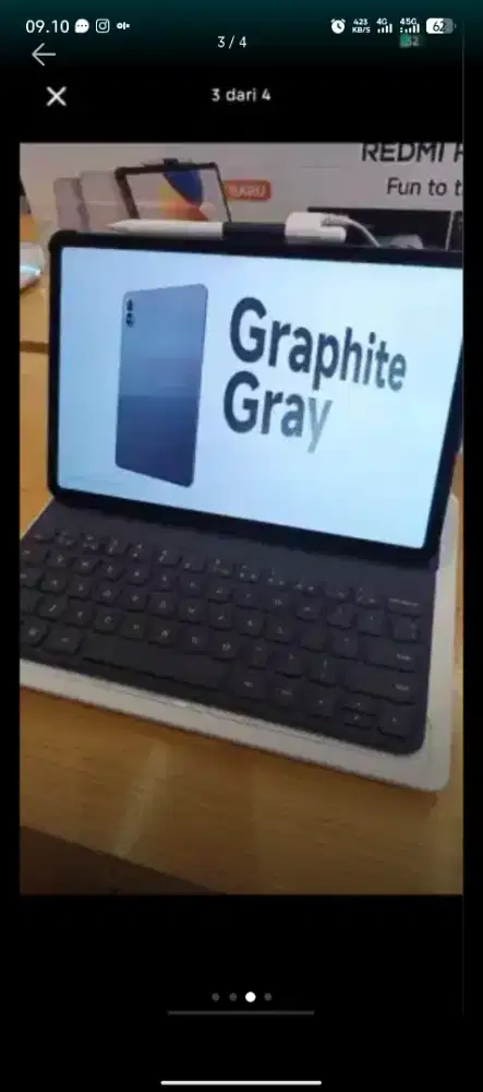 Xiaomi Redmi Pad 2 Pro bunga ringan cukup ktp