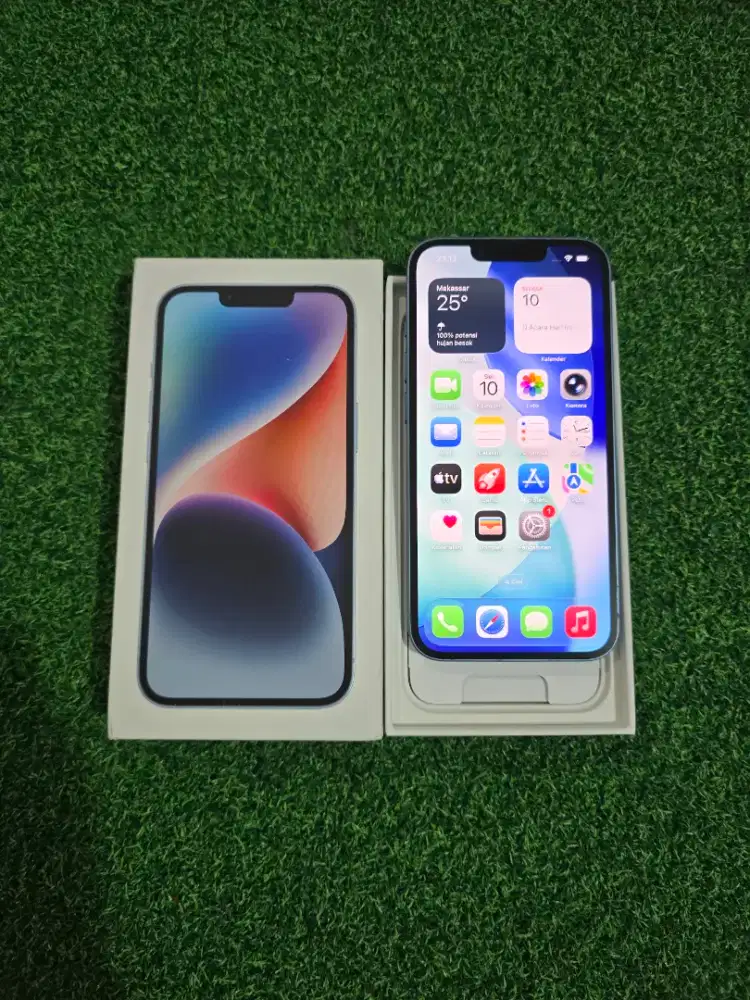 IPhone 14 128gb IBox Umur 1 Bln lebih Mulus Terawat