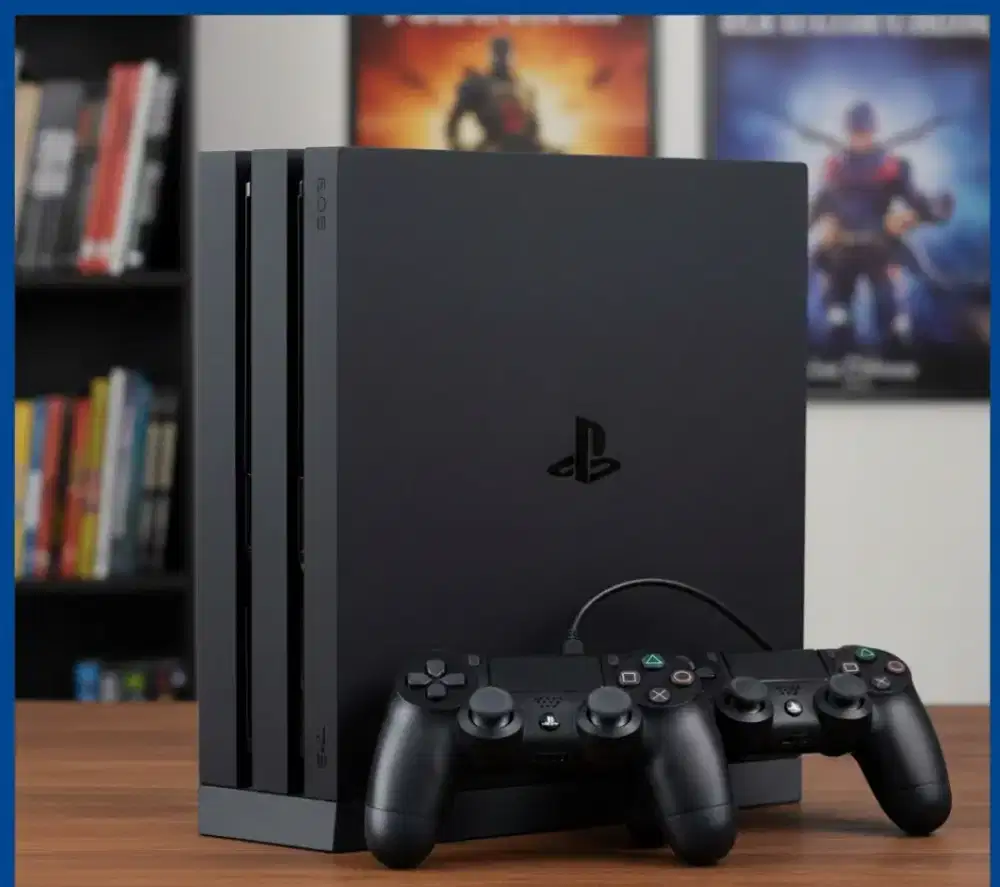 PS4 Slim Original 500GB – 2 Stick + Game FIFA25 & NBA2K24