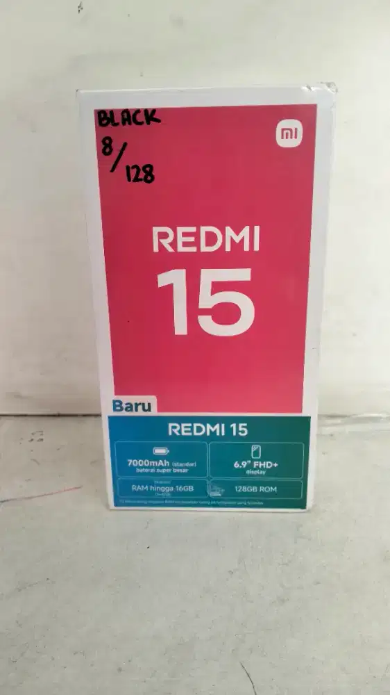 Xiaomi redmi 15 (8/128) new spesial promo