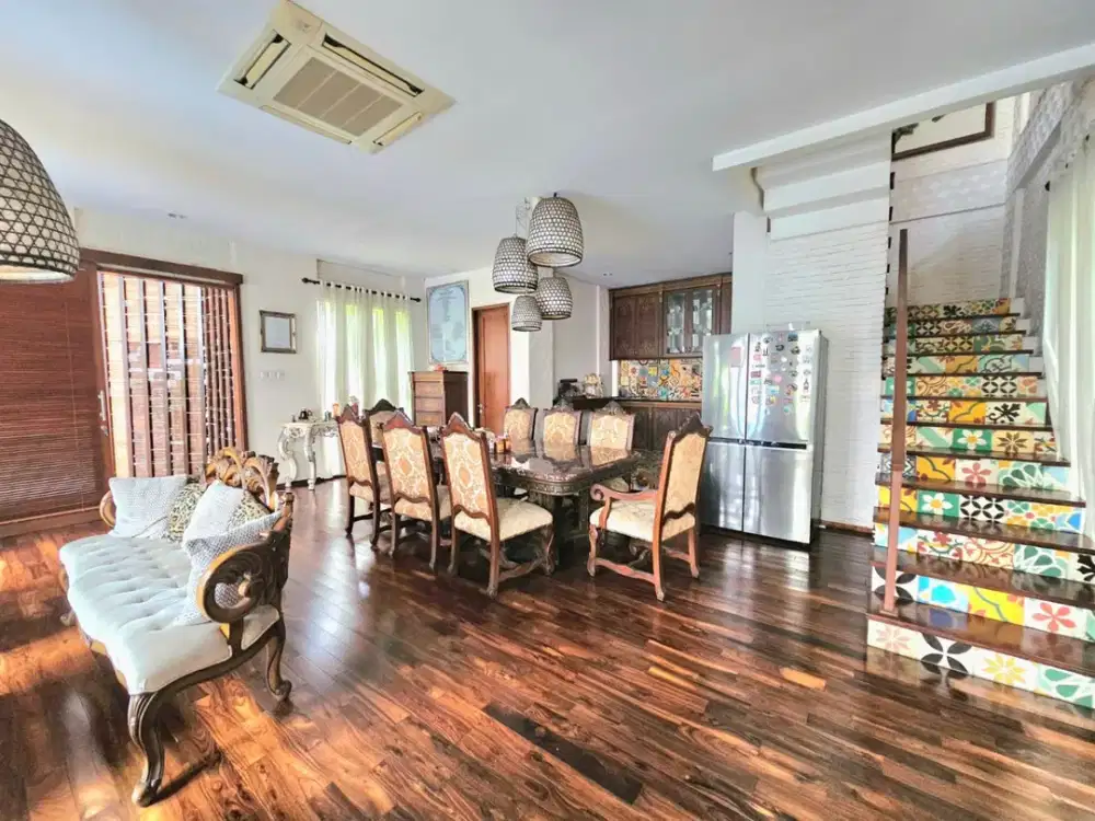 Rumah Semi Furnished 3 Lantai di Bintaro Tangsel LR-17794