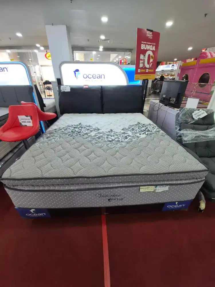 CREDIT SPRING BED OCEAN PROMO CREDIT BUNGA 0% FREE 1KALI CICILAN