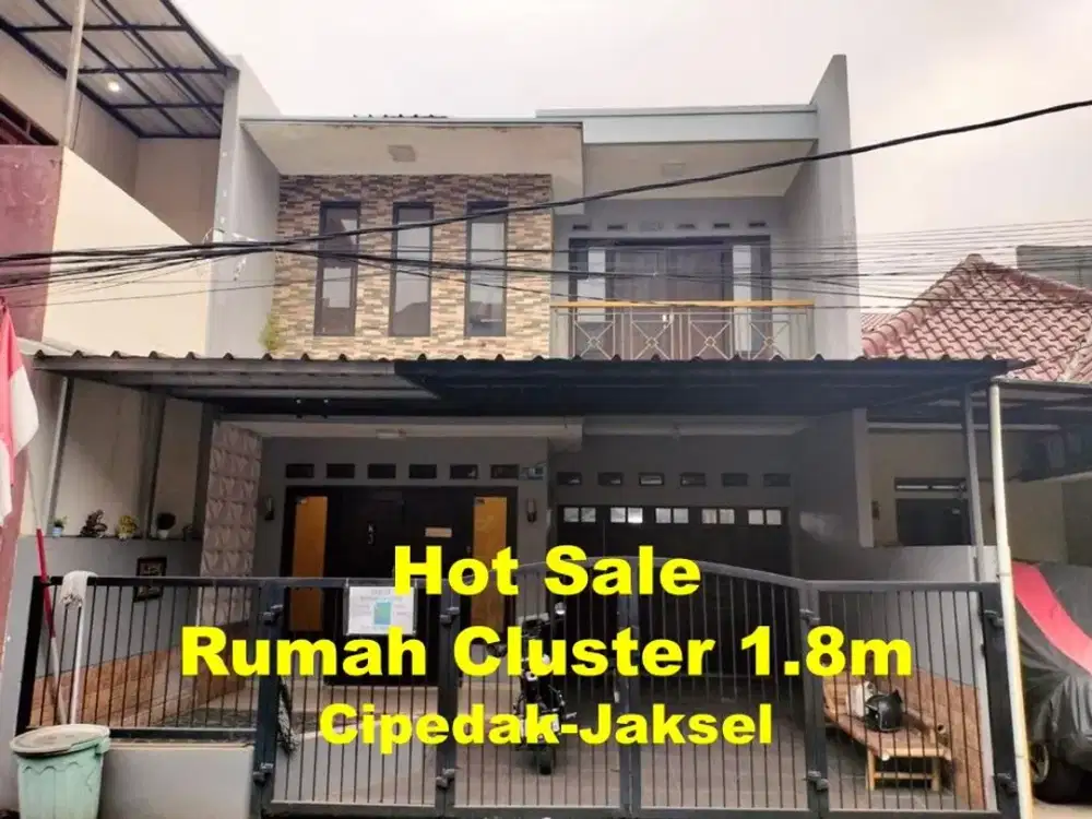 BU Rumah 2Lt strategis di Cipedak Jagakarsa Jakarta Selatan