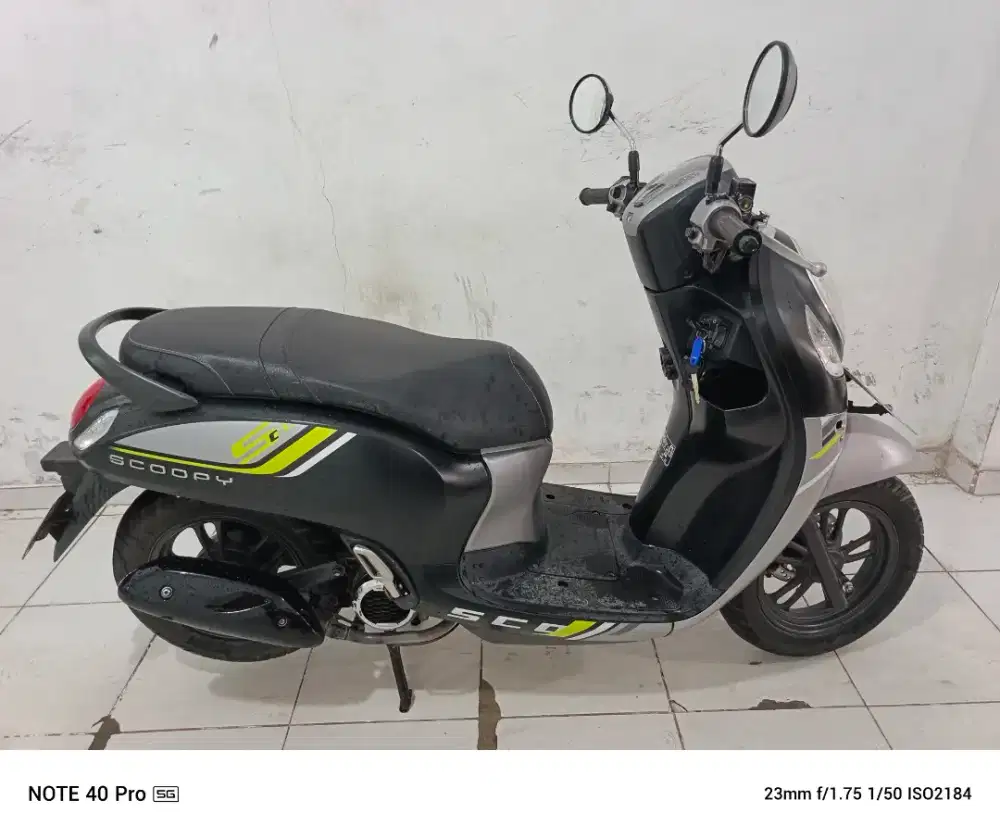 Jual beli scoopy th 2022 seberang warung mas bro hairi motor bjm