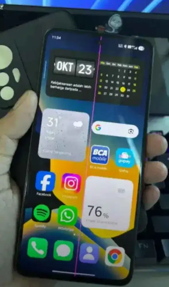 LCD Original Xiaomi 12 Lite Amoled Finger ON