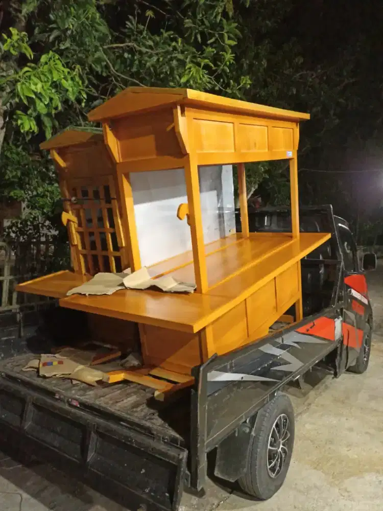 Jual Gerobak Angkringan, Bakso, Mie Ayam, Bubur, Sate, Soto, Pecel dll