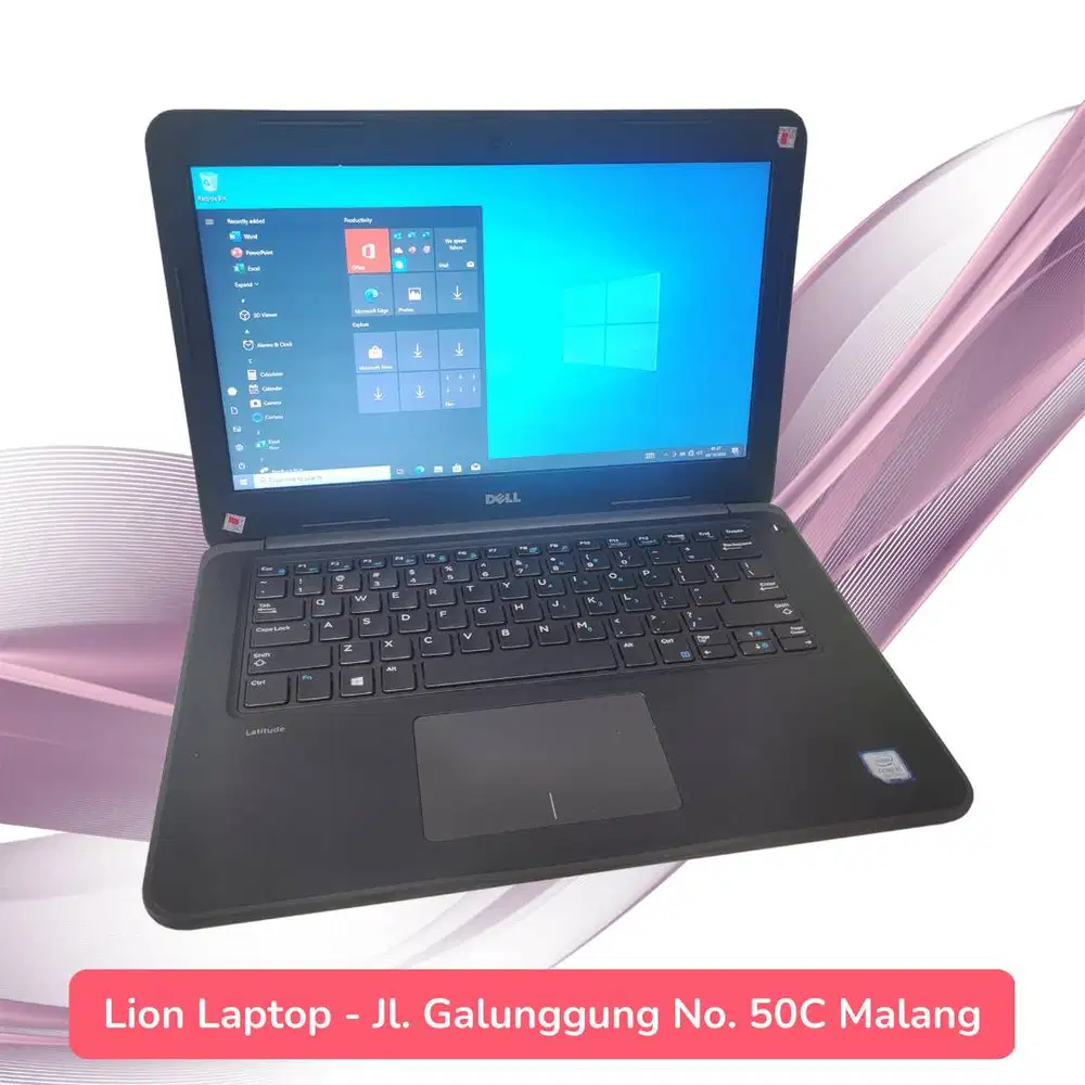 Core i5 Gen 7 Murah Mulus RAM 8GB SSD 256GB Dell Latitude 3380 [11|02]