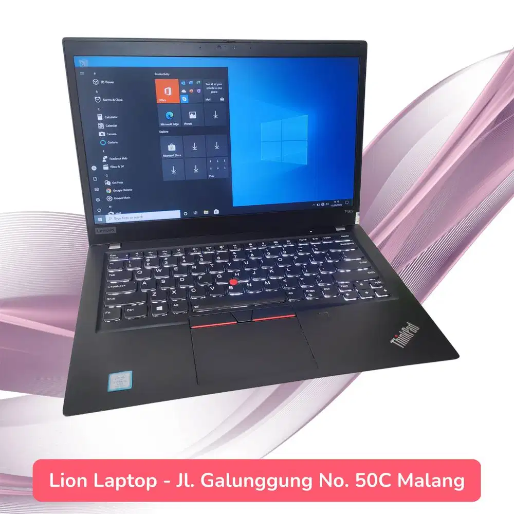 RAM 16GB SSD 512GB Core i5 Slim Lenovo Thinkpad T490s [11|02]